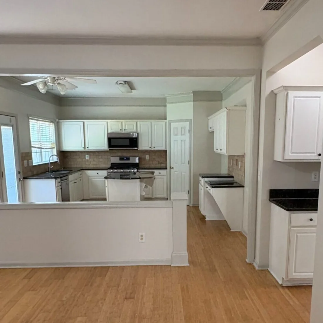 Rental unit interior after a 2MT Services repaint